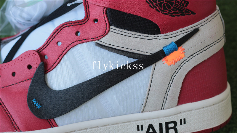 Final Correct Version Off White x Air Jordan 1